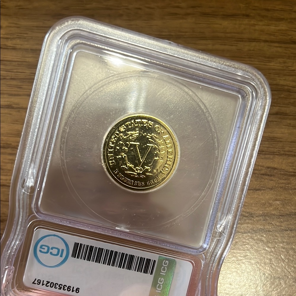 1883 Racketeer Nickel Coin - Picture 4 of 5